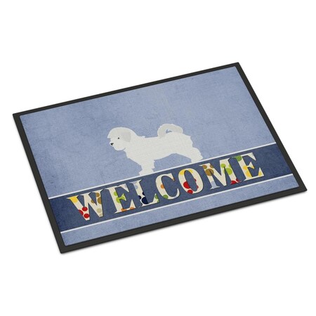Carolines Treasures 24 x 36 in. Maltese Welcome Indoor or Outdoor Mat BB5540JMAT